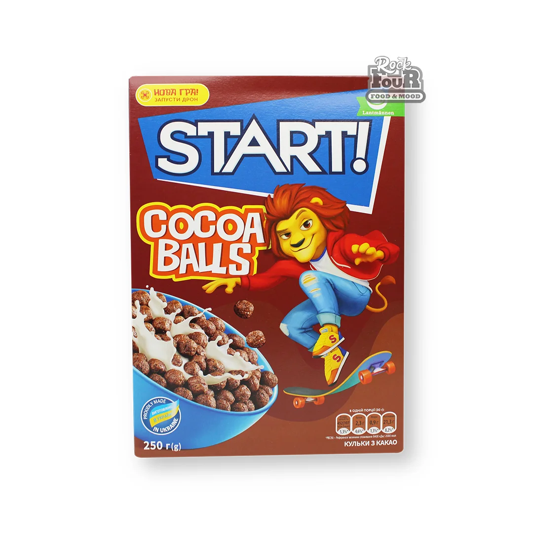 Grain balls with "START" cocoa 250g